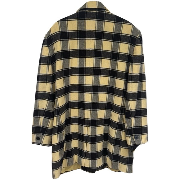 Vintage Y2K Escada Clueless Yellow Black Chic Academia Wool Blazer EU 42 US L - Picture 6 of 16